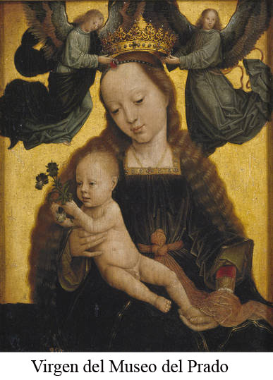foto cuadro Gerard David Museo del Prado con pie de foto