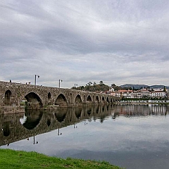 The historical village of Ponte de Lima