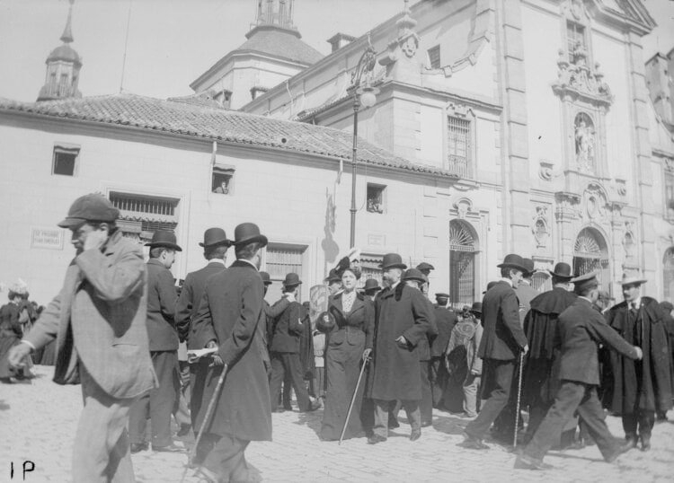 Calle Alcalá finales del siglo XIX