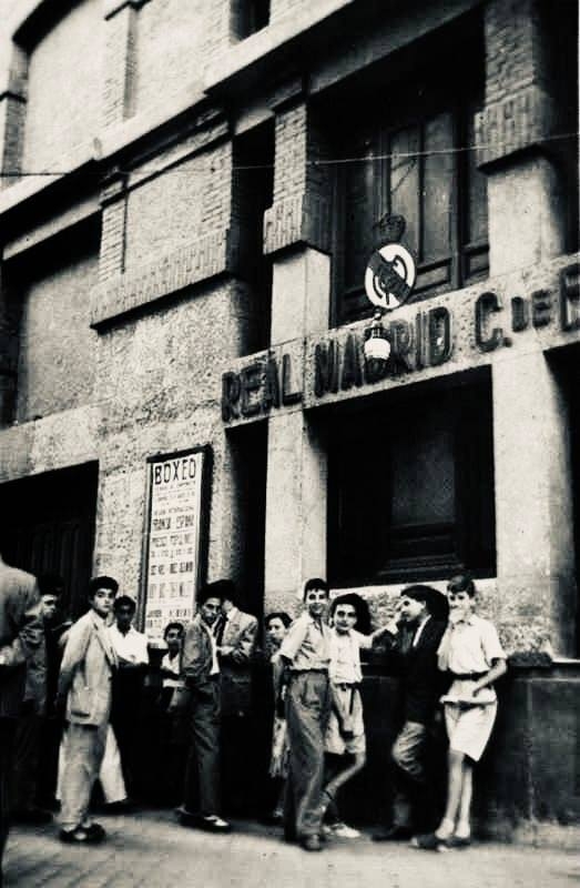 Oficinas y taquillas del Real Madrid 1954