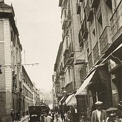Calle Hortaleza. Años 30
