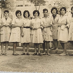 Grupo de modistas de Quirós, S.A. 1960