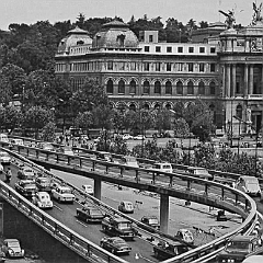 Paso elevado de Atocha 1970