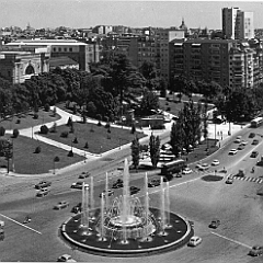 Plaza de San Juan de la Cruz. Años 60