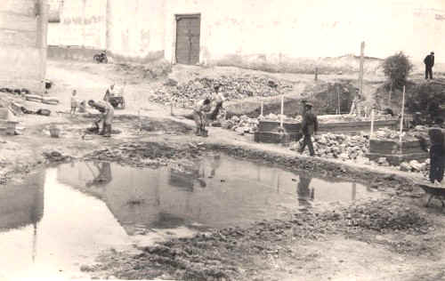 Construcci&oacute;n del puente Nuevo