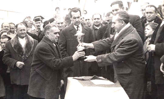 Entrega de trofeos