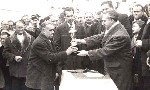 Entrega de trofeos