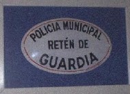 Placa del a&ntilde;o 1957