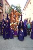 Los Morados en plena Procesi&oacute;n